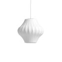 George Nelson Pear Crisscross Bubble Pendant Light