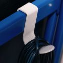 Pedestal Hook Mount - Pearl White