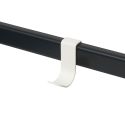 Pedestal Hook Mount - Pearl White
