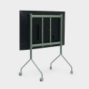 Pedestal Moon Rollin' TV Stand - In Stock - Mossy Green