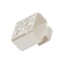 Pedestal Remote Mount Box - Pearl White