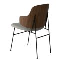 Audo Copenhagen Penguin Dining Chair - Upholstered Seat
