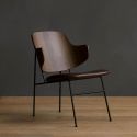 Audo Copenhagen Penguin Lounge Chair - Upholstered Seat