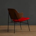 Audo Copenhagen Penguin Lounge Chair - Upholstered Seat