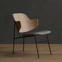 Audo Copenhagen Penguin Lounge Chair - Upholstered Seat