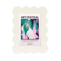 Petal Photo Frame 15x20cm - White