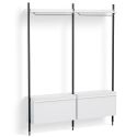 Hay Pier Shelving System 1002 - 2 Column