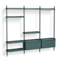 Hay Pier Shelving System 1093 - 3 Column