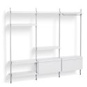 Hay Pier Shelving System 1093 - 3 Column