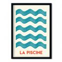 La Piscine A3 Print 