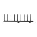 String Plate Rack 30cm, Black - 2 Pack