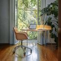 Kartell Q Wood Soft Office Chair