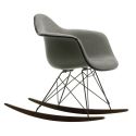 Vitra Eames RAR Plastic Upholstered Rocking Chair