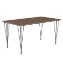 Fritz Hansen Rectangular Span Leg Table