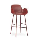 Normann Copenhagen Form Bar Armchair - Steel Base