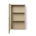 Ferm Living Haze Wall Cabinet - Reeded Glass