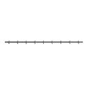 String Relief Hook Rail