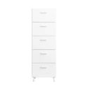 String Relief Chest of Drawers Tall, Leg Base