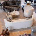Ferm Rico 3 Seater, Bouclé, Off-White