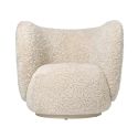 Ferm Living Rico Lounge Chair - Sheepskin 
