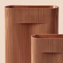 Muuto Ridge Vase 35cm Terracotta