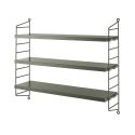 String Pocket Shelving - Sage Green