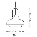 &Tradition Copenhagen SC6 Pendant Light