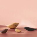 Warm Nordic Twirling Birds