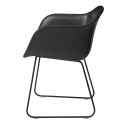 Muuto Fiber Armchair - Sled Base Upholstered