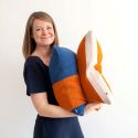 Sophie Home 50 x 50cm Ilo Cushion - Blue
