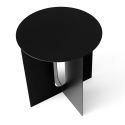 Audo Copenhagen Androgyne Side Table - Black Ø40cm