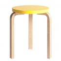 Artek Stool 60 - Yellow Lacquer