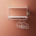 String Shelving Coat Hanger - Pack of 4