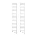 String Shelving Floor Side Panels, 200 x 30cm, 2 Pack, Grey