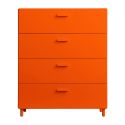 String Relief Chest of Drawers Wide, Leg Base