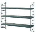 String Pocket Shelving - 'Tegnérgrön' Green
