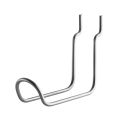 String Shelving Galvanized Vertical Double Hook (2 Pack)