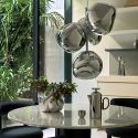 Tom Dixon Melt Mini Chandelier - Silver LED