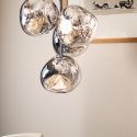 Tom Dixon Melt Mini Chandelier - Silver LED