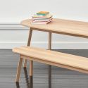 Hay Triangle Leg Table - Oiled Oak, 250x85cm