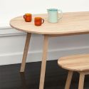 Hay Triangle Leg Table - Oiled Oak, 250x85cm