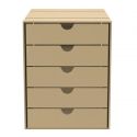 USM Inos Drawers - Set of 5