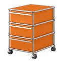 USM Haller Pedestal Drawer Trolley - M26