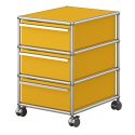 USM Haller Pedestal Drawer Trolley - M26