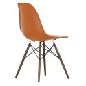 Vitra Eames DSW Plastic Upholstered Chair