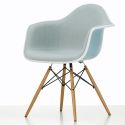 Vitra Eames DAW Plastic Upholstered Armchair