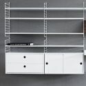 String Shelving - Two Drawer Chest