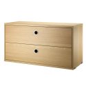 String Shelving - Two Drawer Chest