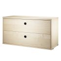 String Shelving - Two Drawer Chest