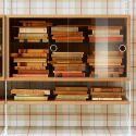 String Shelving - Glass Display Cabinet